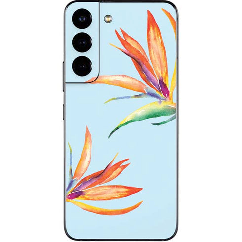 Birds of Paradise Summer Galaxy S22 Skin